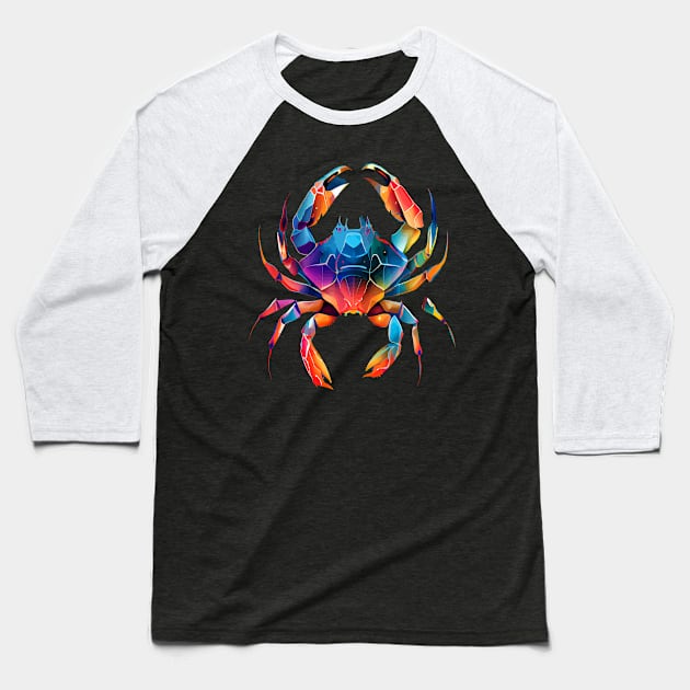 Crab Baseball T-Shirt by JH Mart